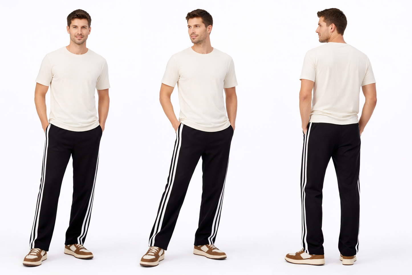 Straight fit Casual Leisure Trouser Style Drawstring Lower for Men/Trending Sporty Style,Relaxed Casual Pants for Men/comfortable for gym wear/Track Pants For Men's